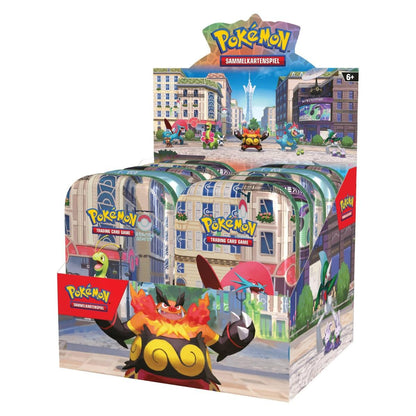 Pokémon TCG - Mini-Tin-Box: Illumina City Display (10er-Box) (Deutsch)
