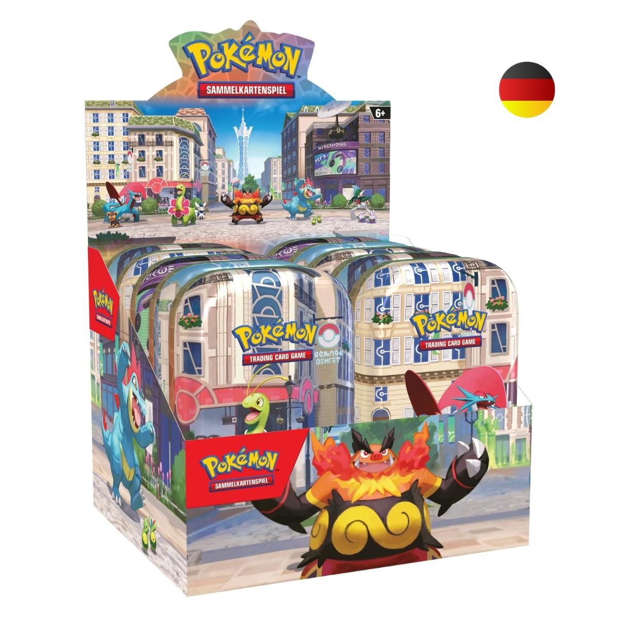 Pokémon TCG - Mini-Tin-Box: Illumina City Display (10er-Box) (Deutsch)