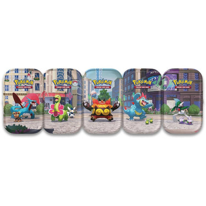 Pokémon TCG - Mini-Tin-Box: Illumina City Display (10er-Box) (Deutsch)