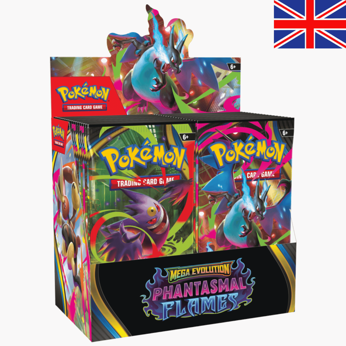 Pokemon TCG - Mega Evolution Phantasmal Flames - Booster Display EN