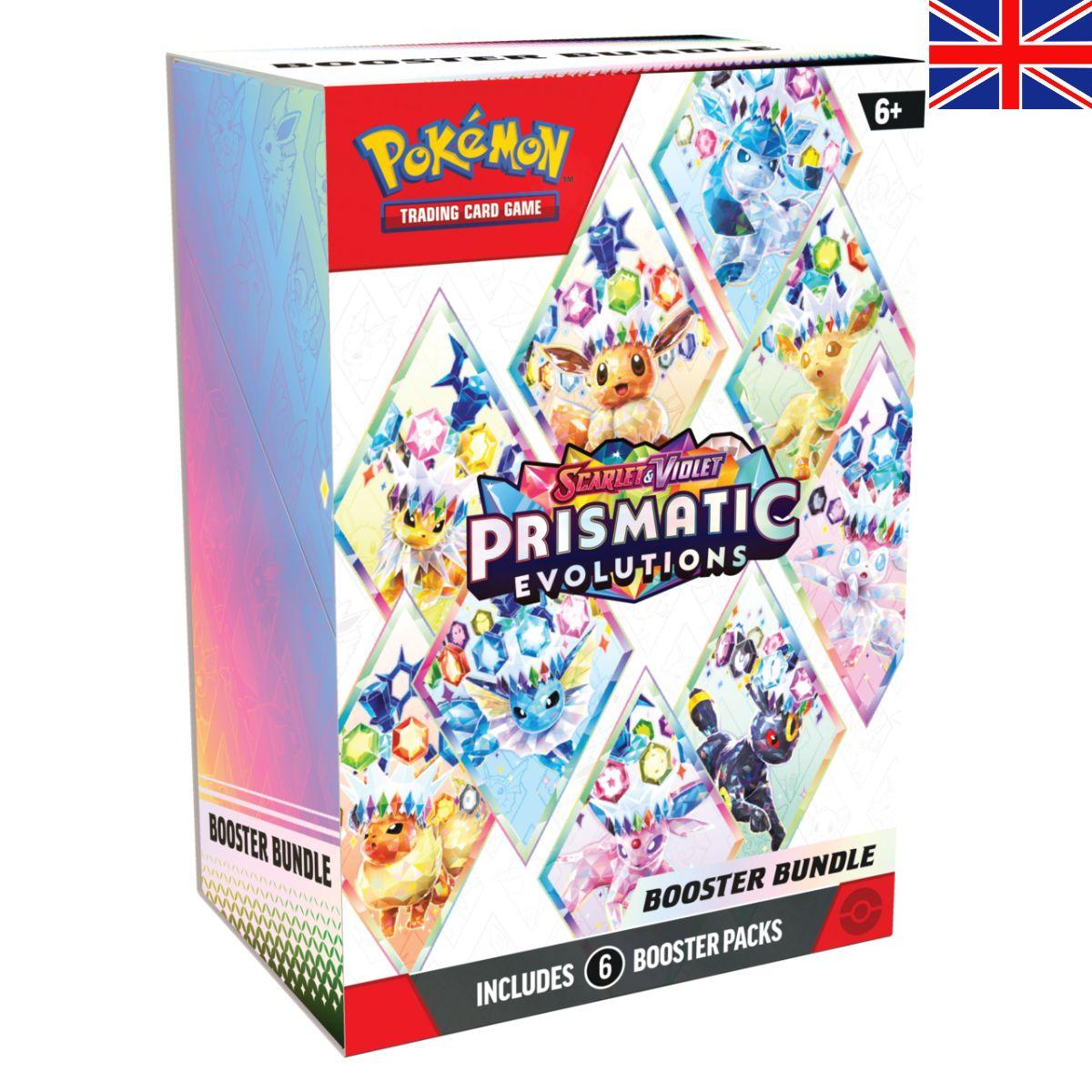 Prismatic Evolutions Booster Bundle with 6 Booster