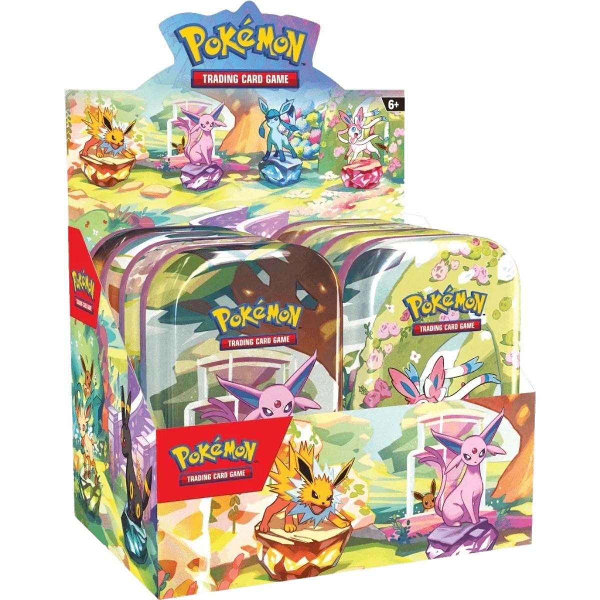 Pokemon TCG Prismatische Entwicklungen - Mini Tin Display