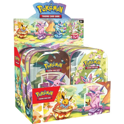 Pokemon TCG Prismatische Entwicklungen - Mini Tin Display