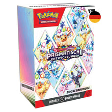 Pokémon TCG – Karmesin & Purpur Prismatische Entwicklungen – Boosterbundle – DE