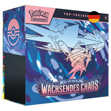 Pokémon TCG: ME04 Wachsendes Chaos – Top-Trainer-Box (Deutsch)