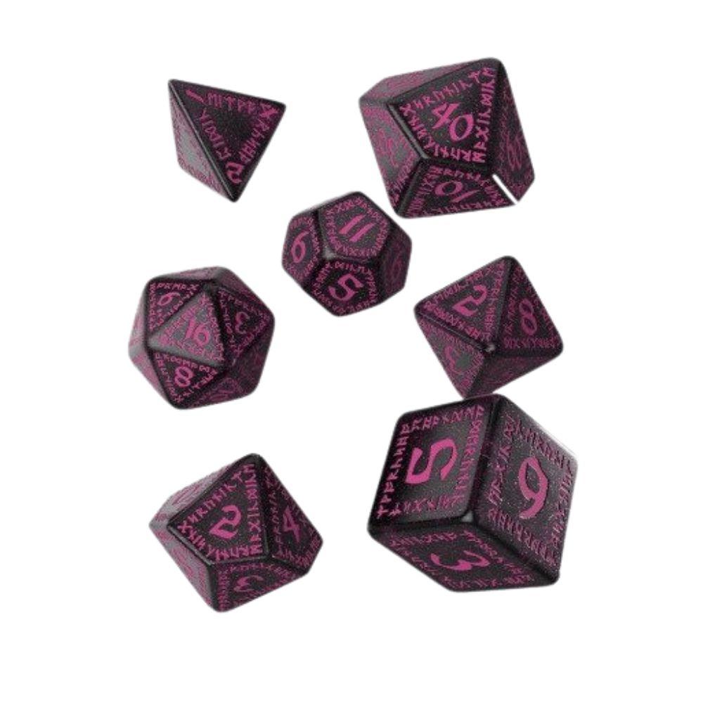Q-Workshop – Runic 7-teiliges Polyedrisches RPG Würfelset