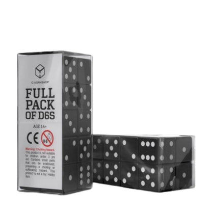 Q-Workshop – Full Pack: D6 Würfelset (20 Stück, 16 mm)
