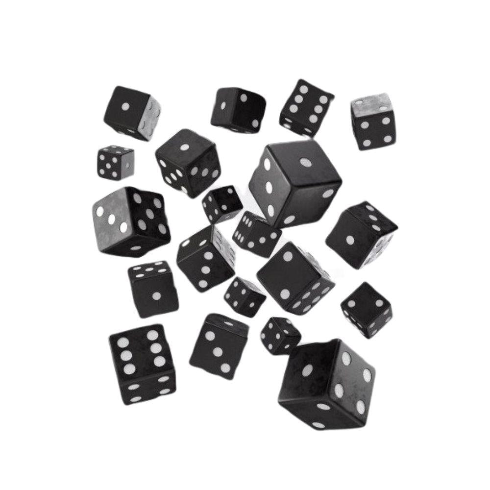 Q-Workshop – Full Pack: D6 Würfelset (20 Stück, 16 mm)