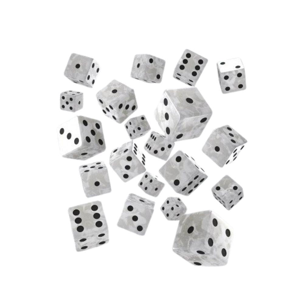 Q-Workshop – Full Pack: D6 Würfelset (20 Stück, 16 mm)