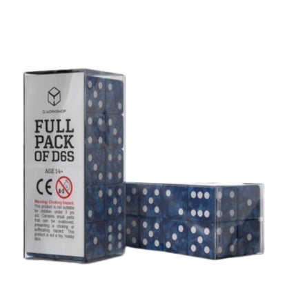 Q-Workshop – Full Pack: D6 Würfelset (20 Stück, 16 mm)