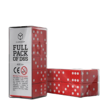 Q-Workshop – Full Pack: D6 Würfelset (20 Stück, 16 mm)