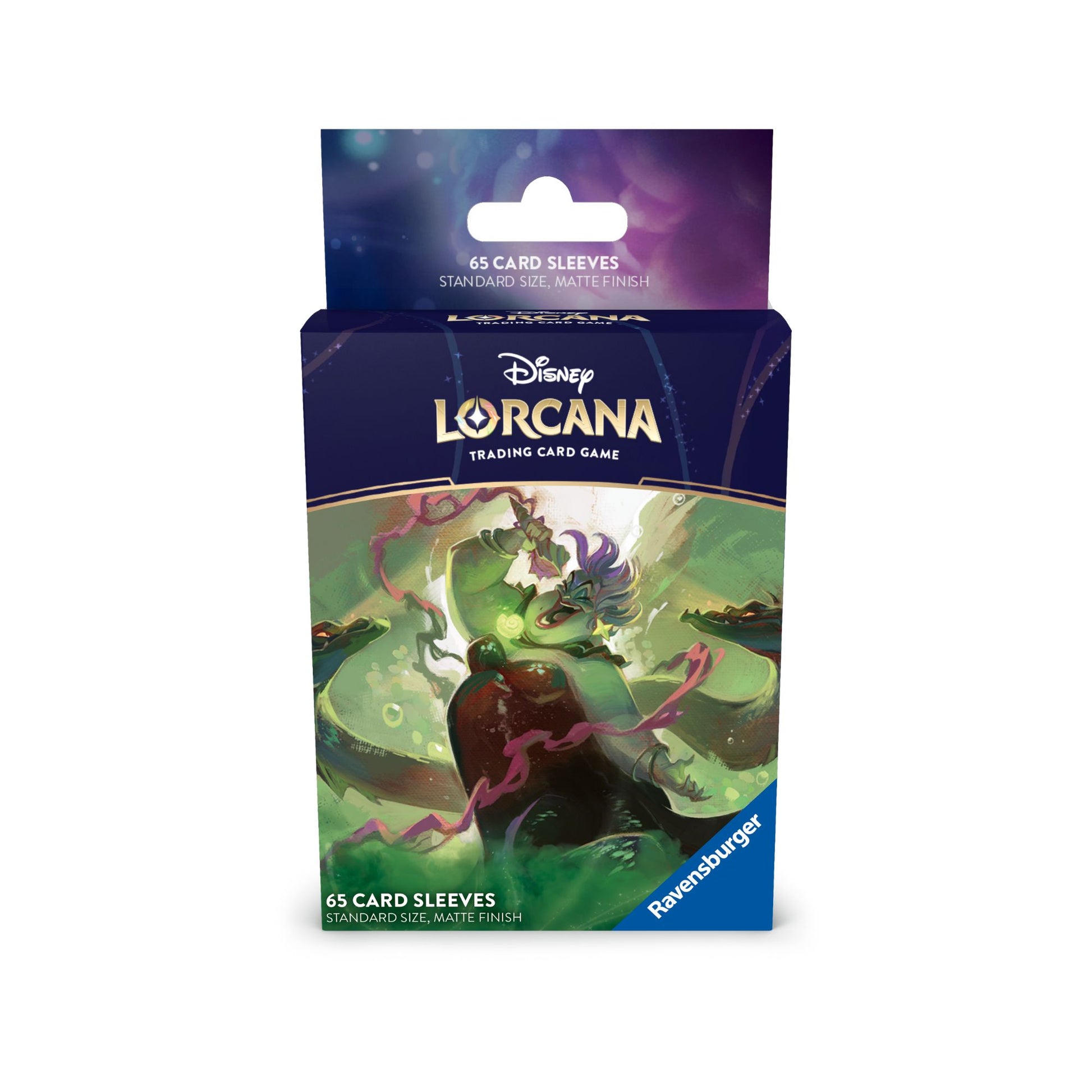 villainous card sleeves Disney Lorcana TCG: The First Chapter 65ct (Captain Hook) PokNOLA Collectibles In Disney Lorcana Disney Lorcana Card Sleeves Ursula