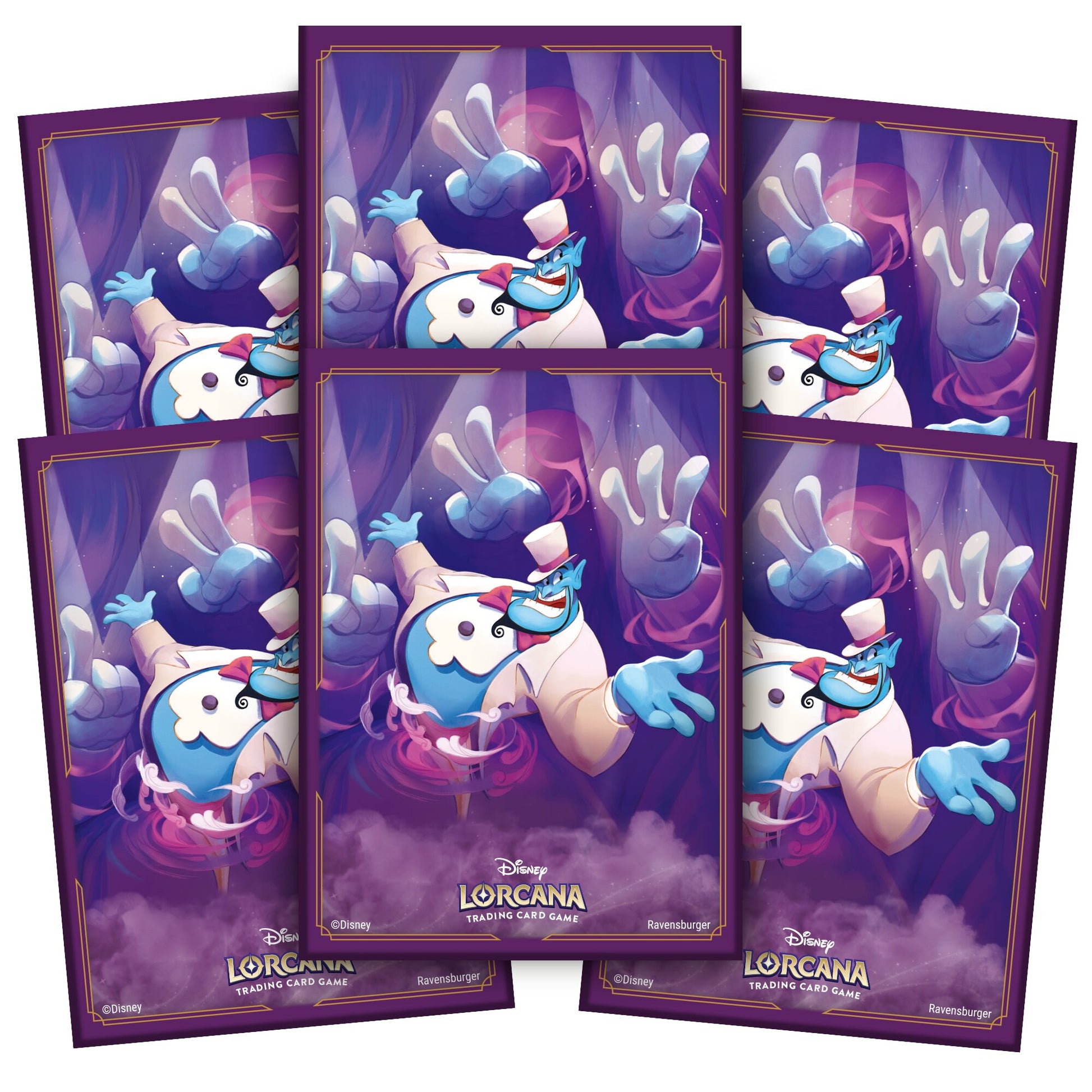 Disney Lorcana: Genie Card Sleeves | Ursula's Return Edition Disney Lorcana: Genie Card Sleeves | Ursula's Return Edition