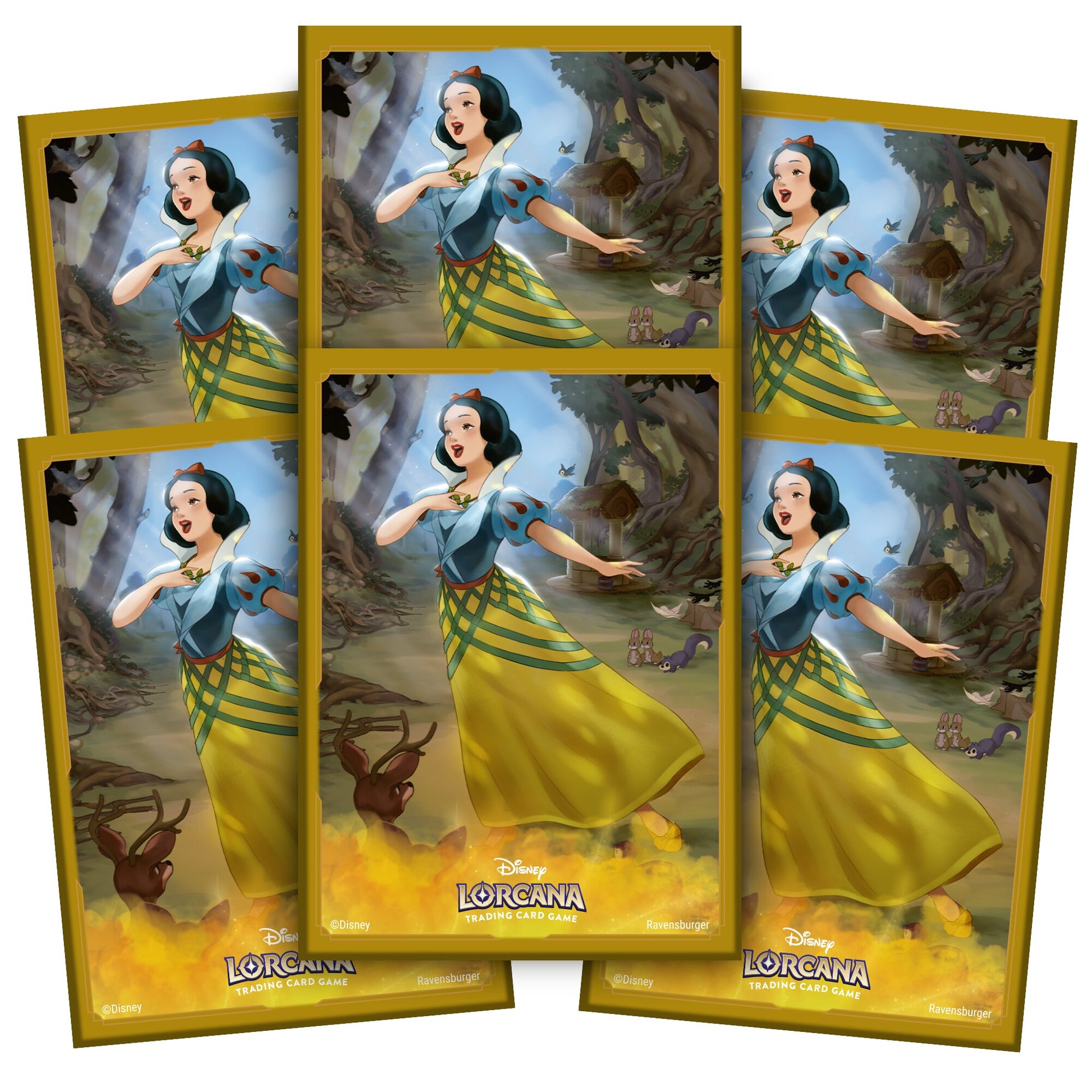 Disney Lorcana: Snow White Card Sleeves | Ursula's Return Edition Disney Lorcana: Snow White Card Sleeves | Ursula's Return Edition