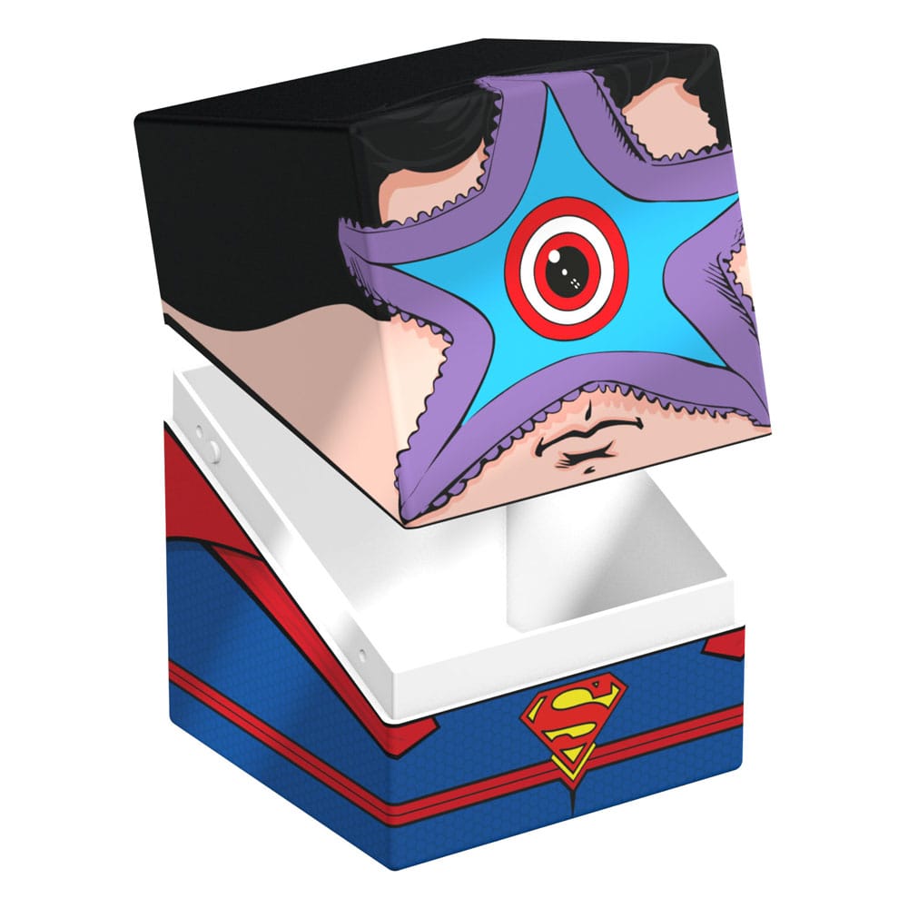 Der Verschluss-Mechanismus der Starro™ Deck Box der Squaroe DC Justice League™