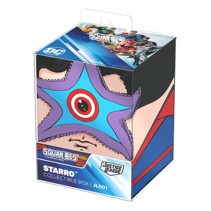 Die Starro™ Deck Box der Squaroe DC Justice League™ in der Produktverpackung
