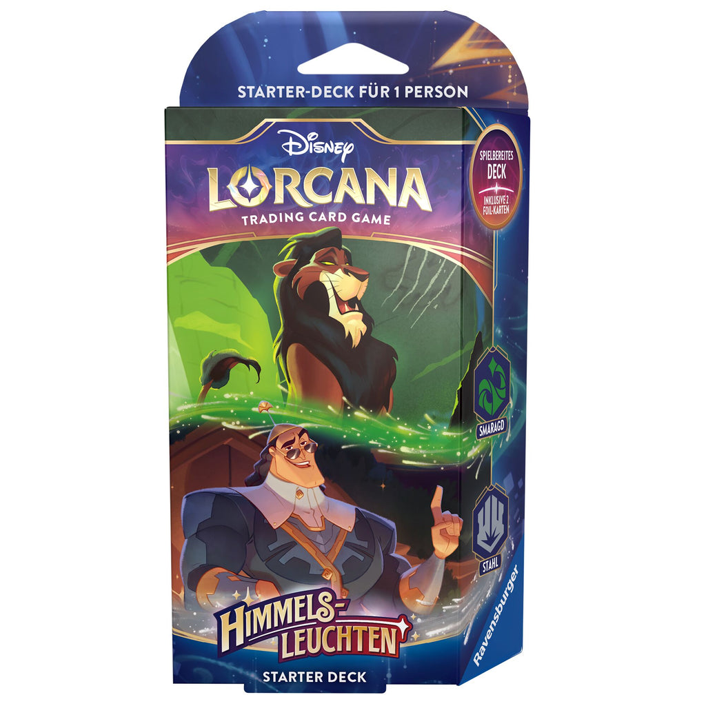 Disney Lorcana Starter Deck Smaragd Stahl