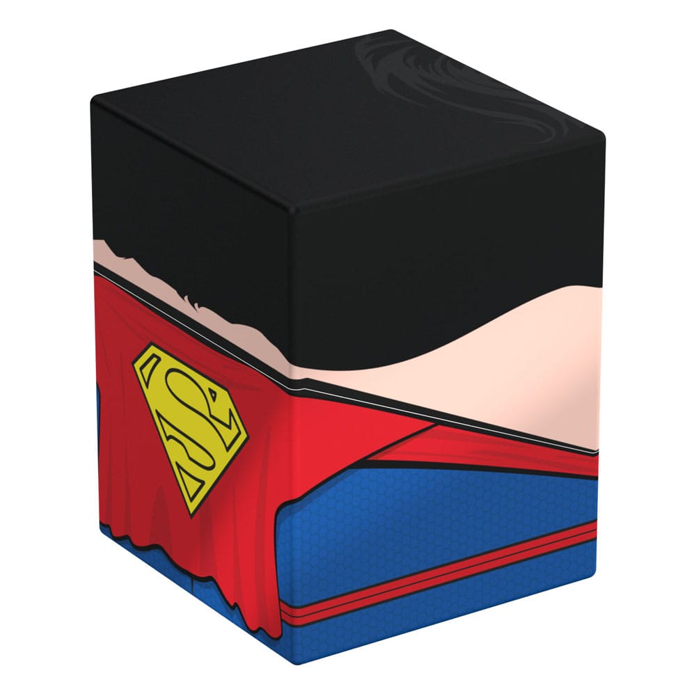 Die Rückseite der Superman™ Deck Box der Squaroe DC Justice League™