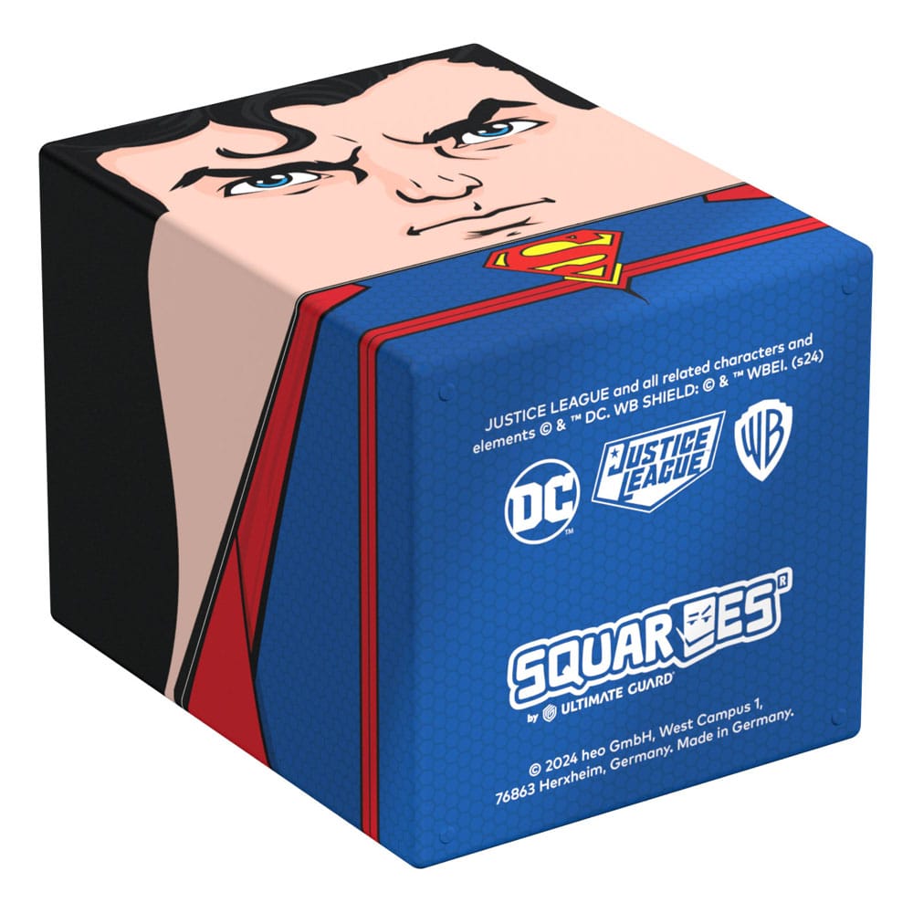 Die Unterseite der Superman™ Deck Box der Squaroe DC Justice League™