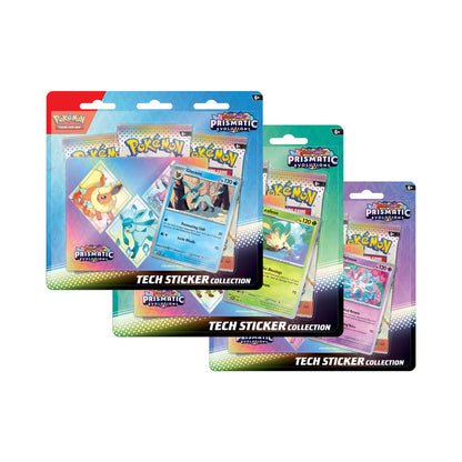 pokemon trading cards sv 8.5 prismatic evolutions tech sticker collection Pokemon Trading Cards SV 8.5 Prismatic Evolutions Tech Sticker Collection