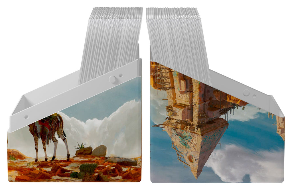 Die Die RTE Boulder 100+ Artist Edition #2 Deckbox von Mario Renaud mit dem Artwork: The Search