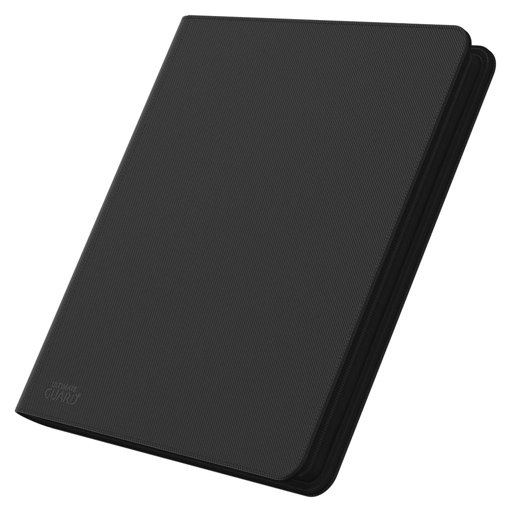 Das 12-Pocket Zipfolio von Ultimate Guard in der Farbe Schwarz