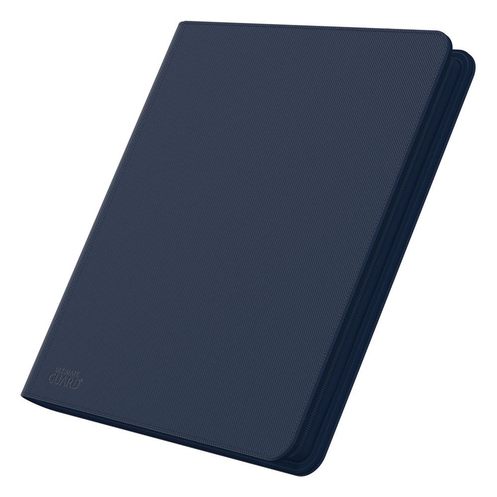 Das 12-Pocket Zipfolio von Ultimate Guard in der Farbe Blau