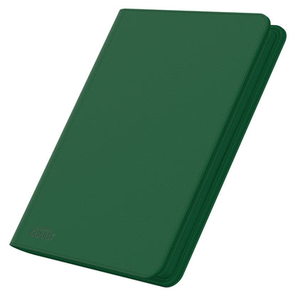 Das 9-Pocket Zipfolio von Ultimate Guard in der Farbe Grün