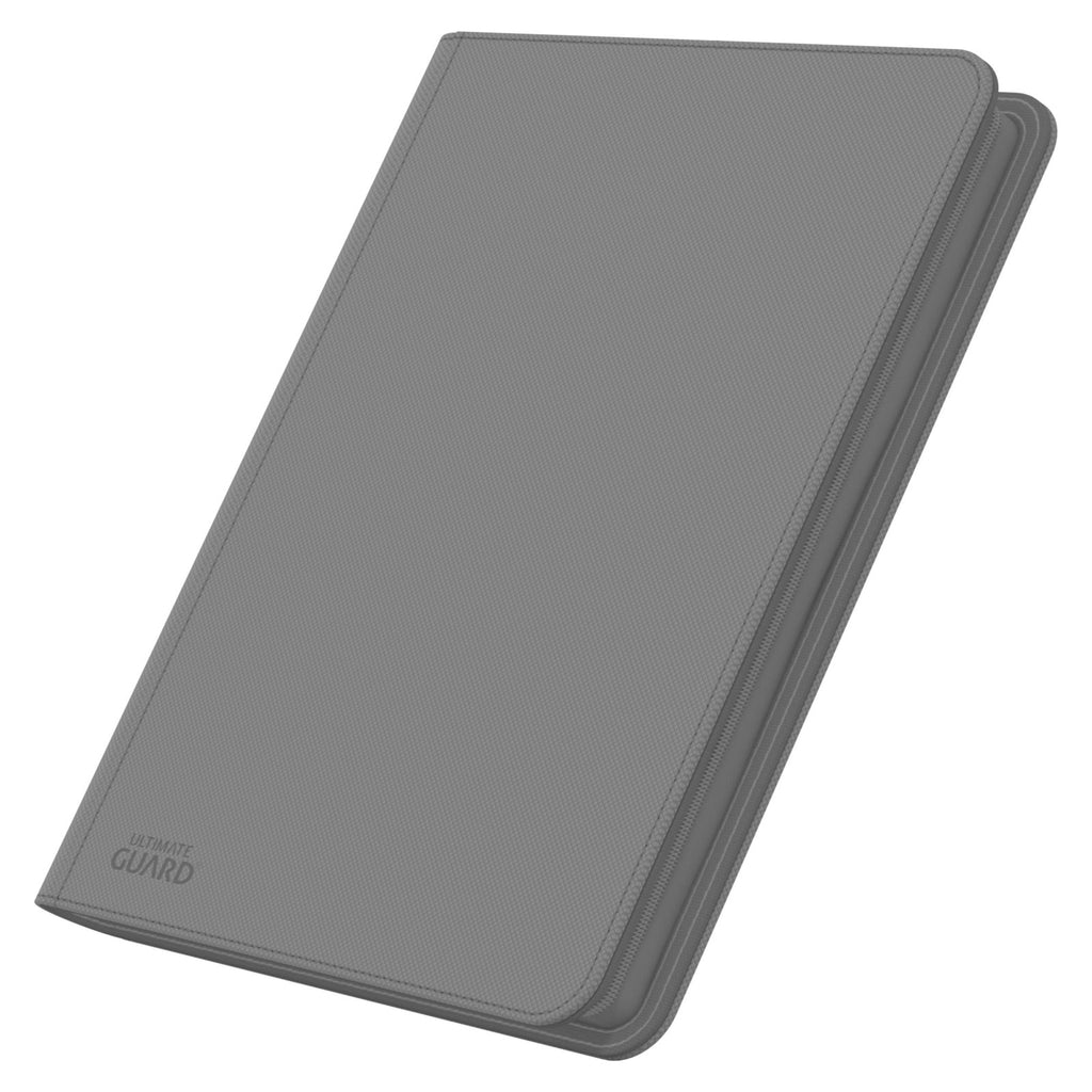 Das 9-Pocket Zipfolio von Ultimate Guard in der Farbe Grau