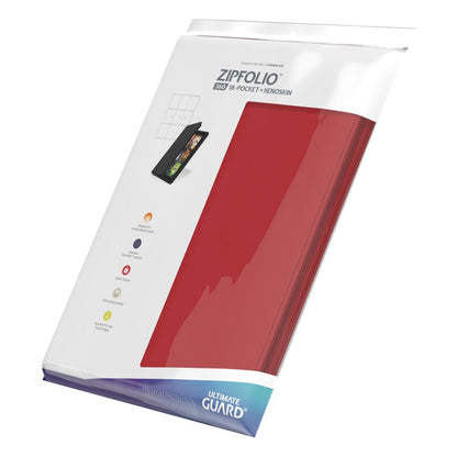 Das 9-Pocket Zipfolio von Ultimate Guard in der Produktverpackung