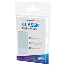 Ultimate Guard: 100 Classic Soft Sleeves - Standard Size Transparent