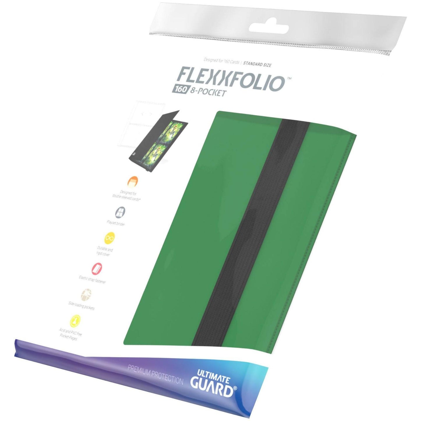 Ultimate Guard Flexxfolio 160 – 8-Pocket Playset-Album (160 Karten)