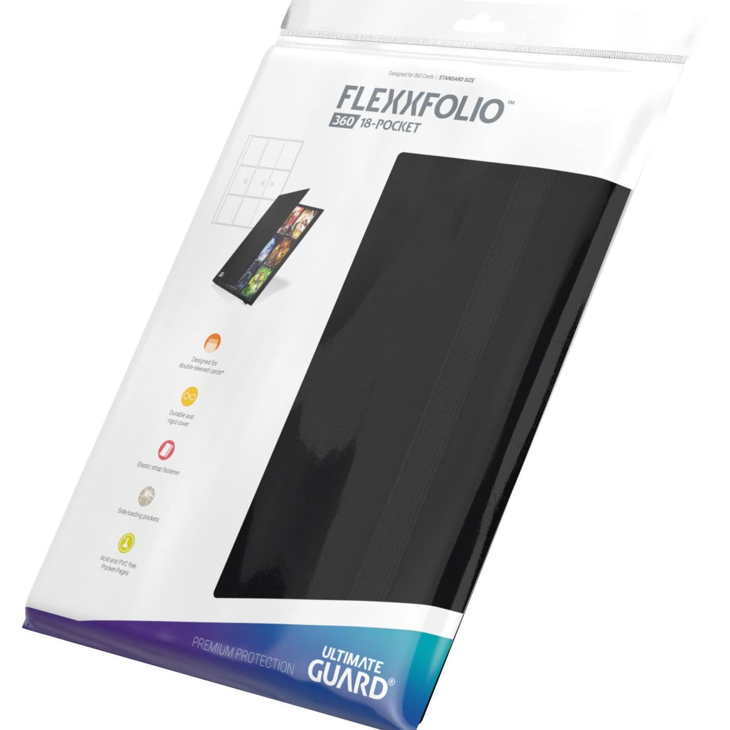 Ultimate Guard Flexxfolio 360 – 18-Pocket Card Portfolio (360 Cards)