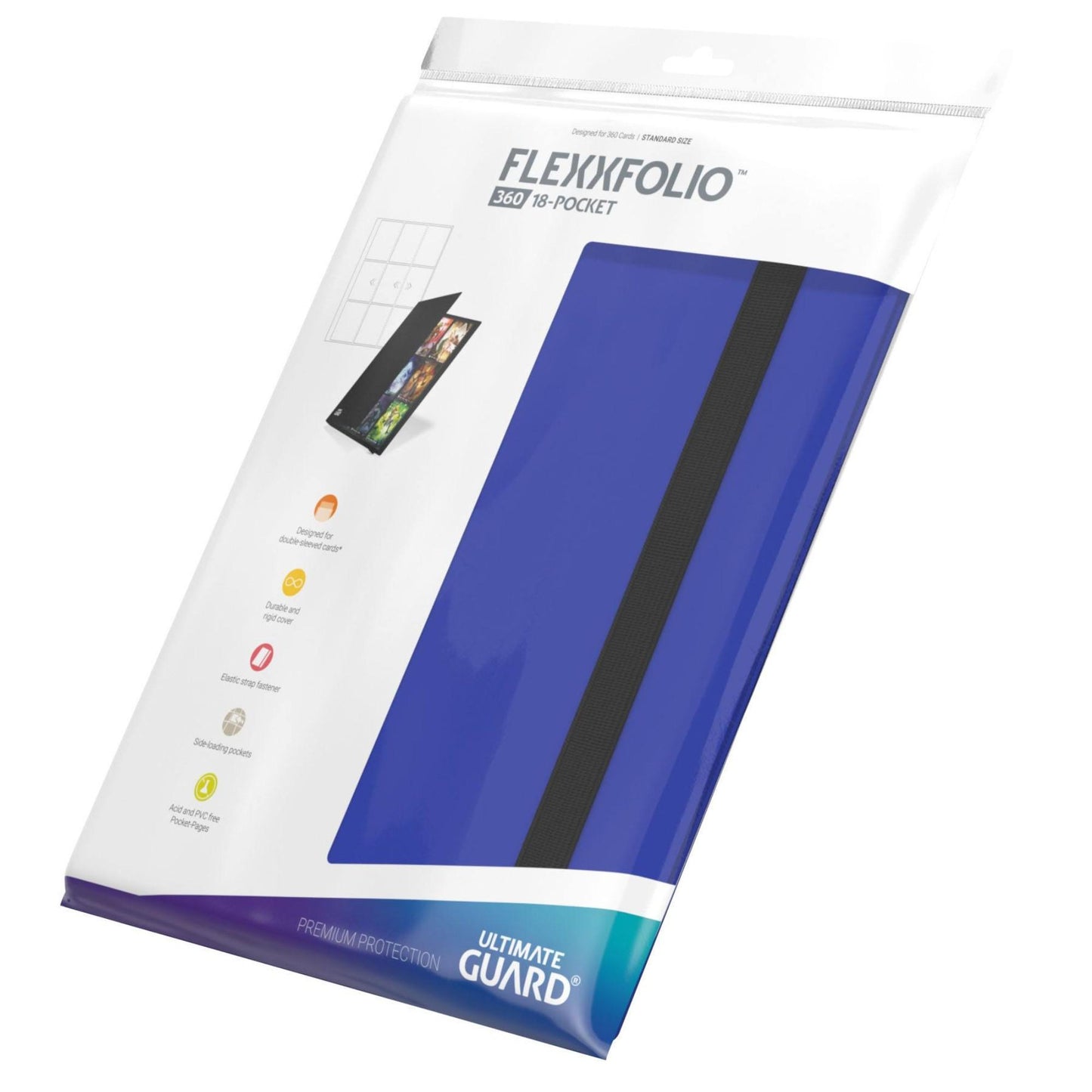 Ultimate Guard Flexxfolio 360 – 18-Pocket Card Portfolio (360 Cards)