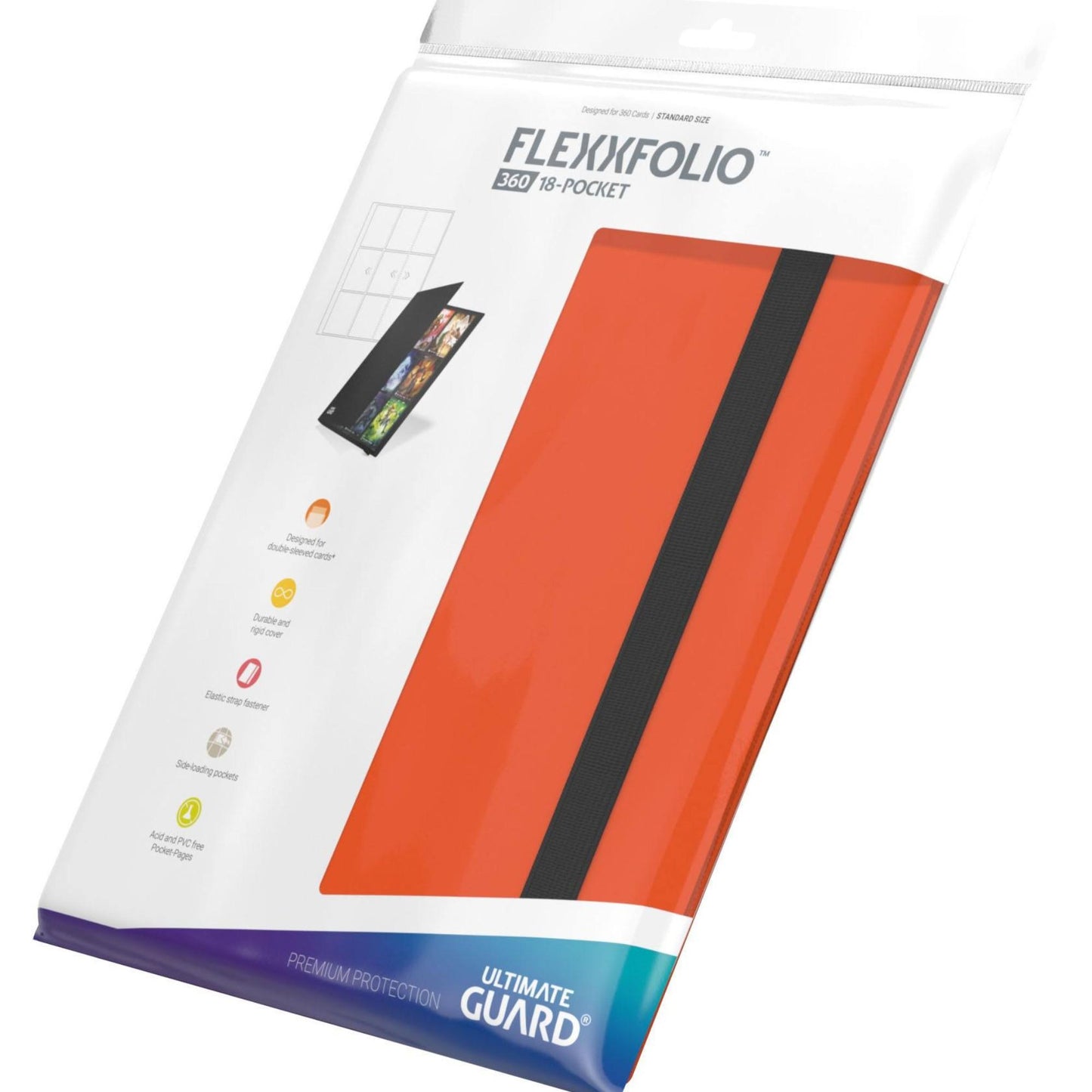 Ultimate Guard Flexxfolio 360 – 18-Pocket Card Portfolio (360 Cards)