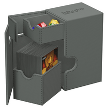 Ultimate Guard Flip'n'Tray shows its storage trays for cards, dices and markers