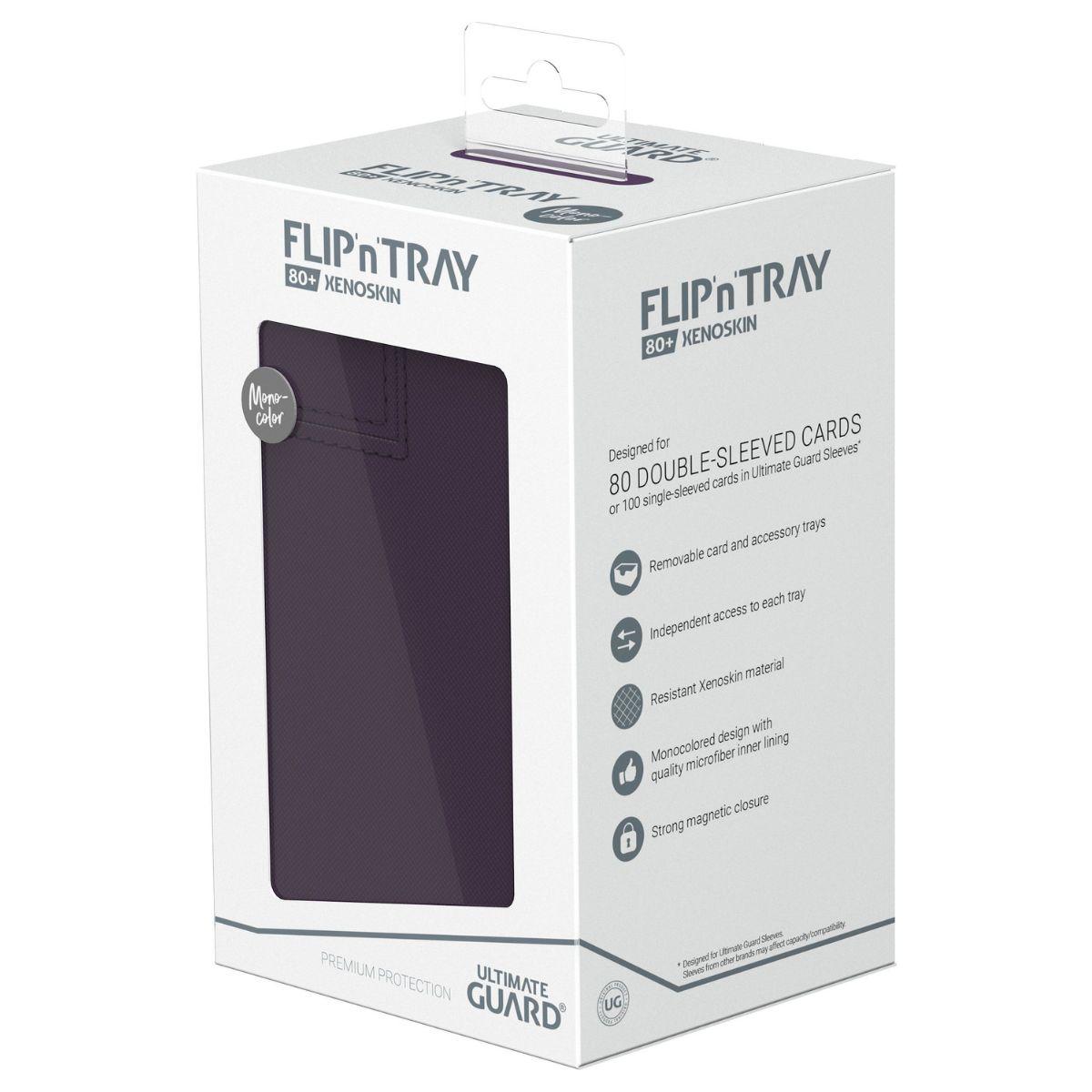 Ultimate Guard Flip'n'Tray 80+ Xenoskin | Premium TCG Box