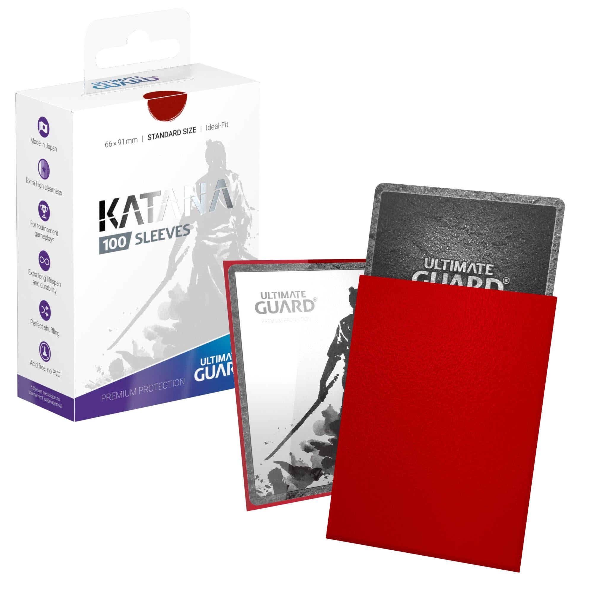 Ultimate Guard Katana Sleeves Standard Size 100 ct. | Prime Protector