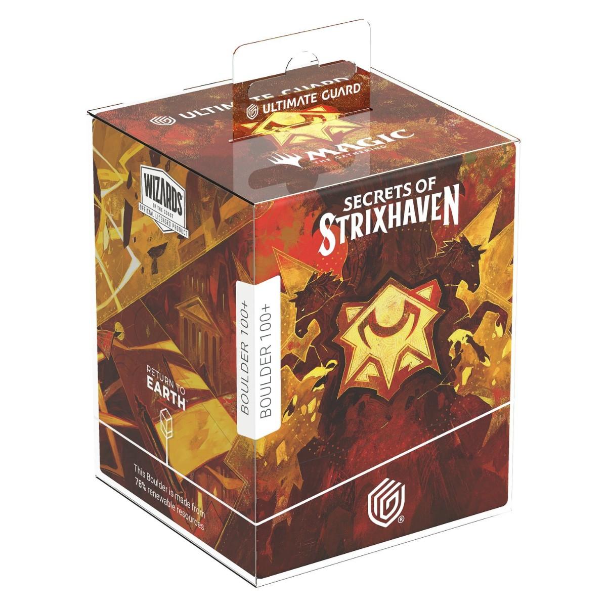 Ultimate Guard RTE Boulder 100+ Magic: The Gathering "Secrets of Strixhaven" – Sustainable Deck Box