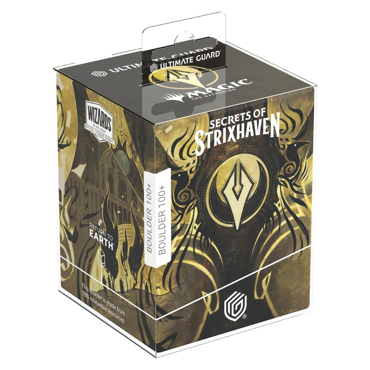 Ultimate Guard RTE Boulder 100+ Magic: The Gathering "Secrets of Strixhaven" – Sustainable Deck Box