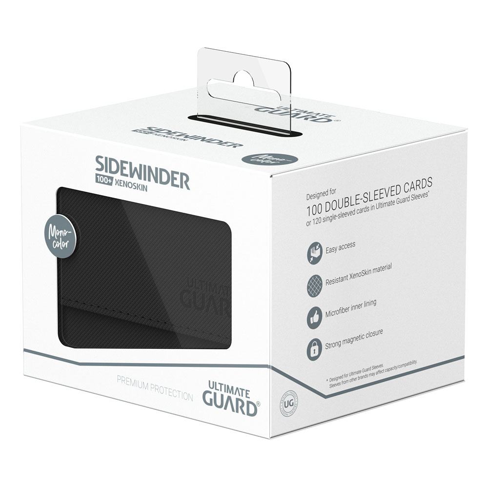 Ultimate Guard Sidewinder 100+ Deckbox n Schwarz für 120 single sleeved Sammelkarten