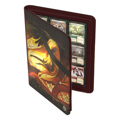 Das Zipfolio 360 von Ultimate Guard im MTG Bloomburrow Design "Season of Loss" präsentiert stehend Sammelkarten