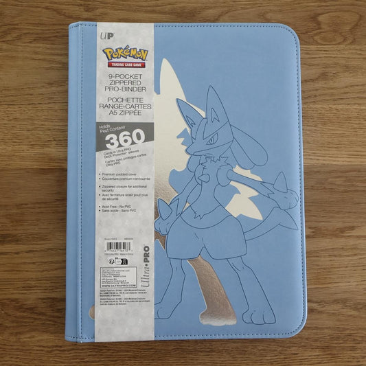 Ultra Pro Pokemon Sammelalbum - Elite Series 9-Pocket Binder Lucario