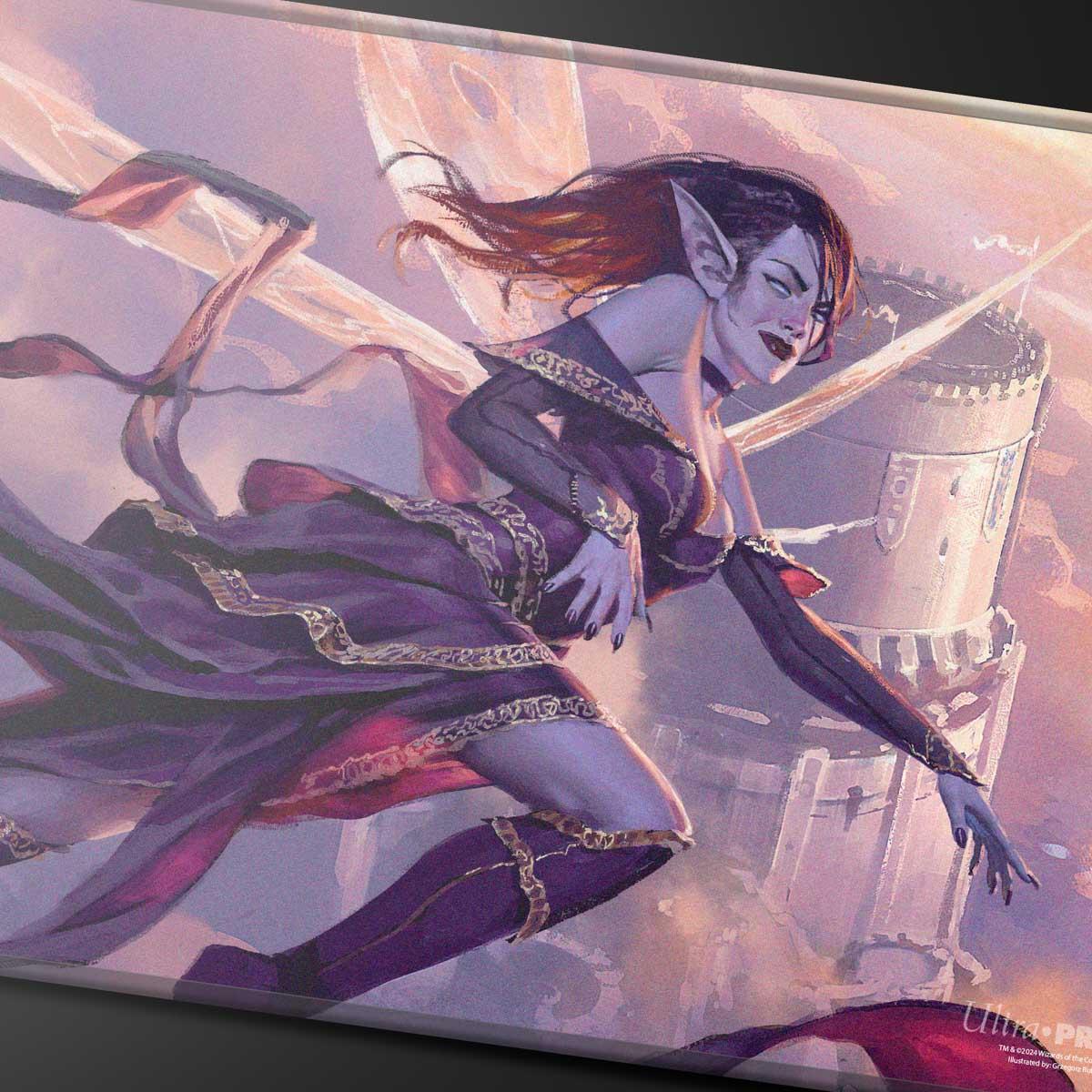 Commander Series Release 4: Stitched Edge Playmat - Alela