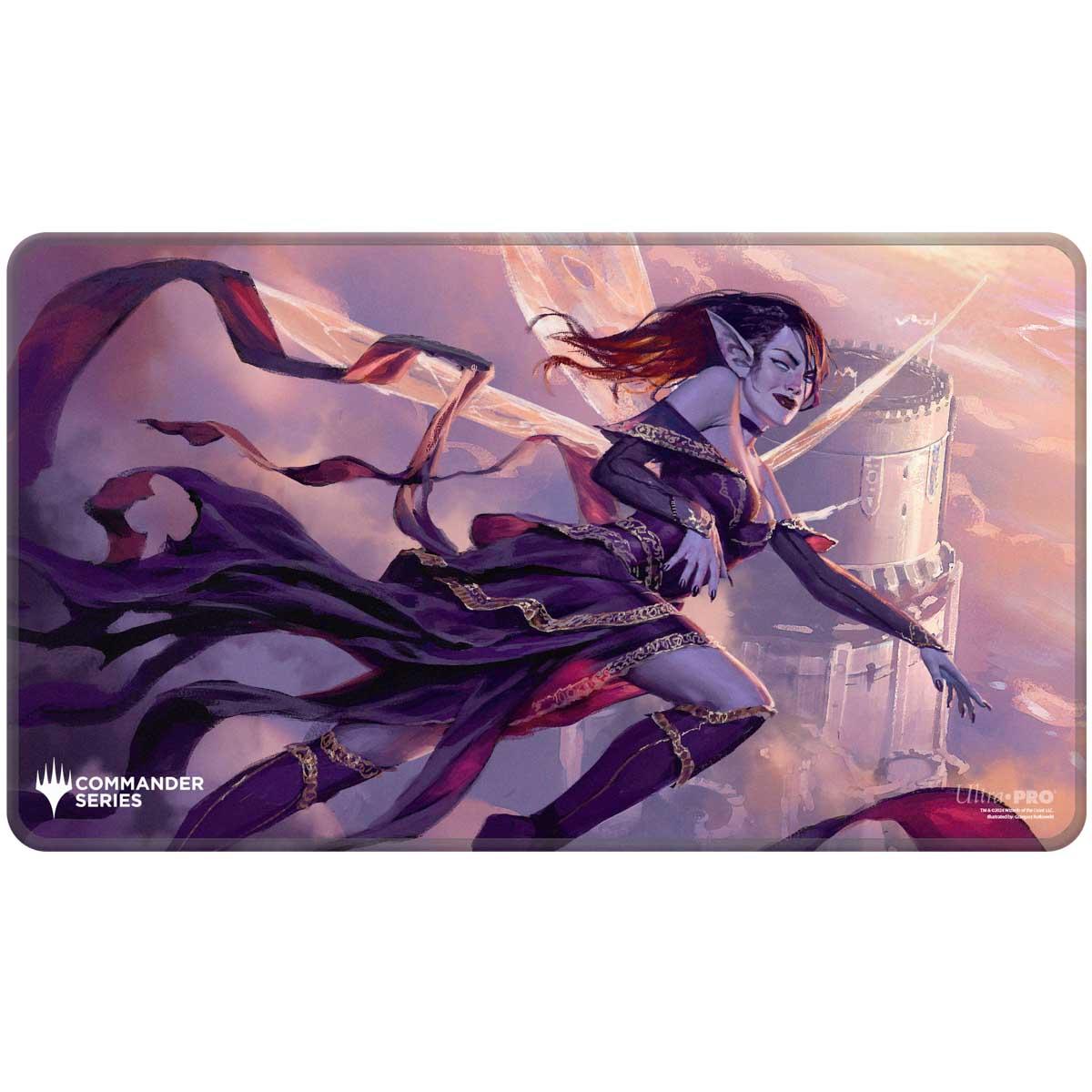 Commander Series Release 4: Stitched Edge Playmat - Alela