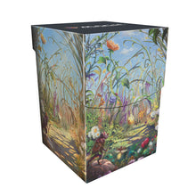 Die 100+ Deck Box von Ultra Pro im MTG Bloomburrow Season Lands Design "Plains"