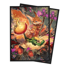 Die Deck Protector Sleeves von Ultra Pro im Bloomburrow Design "Hazel of the Rootbloom"