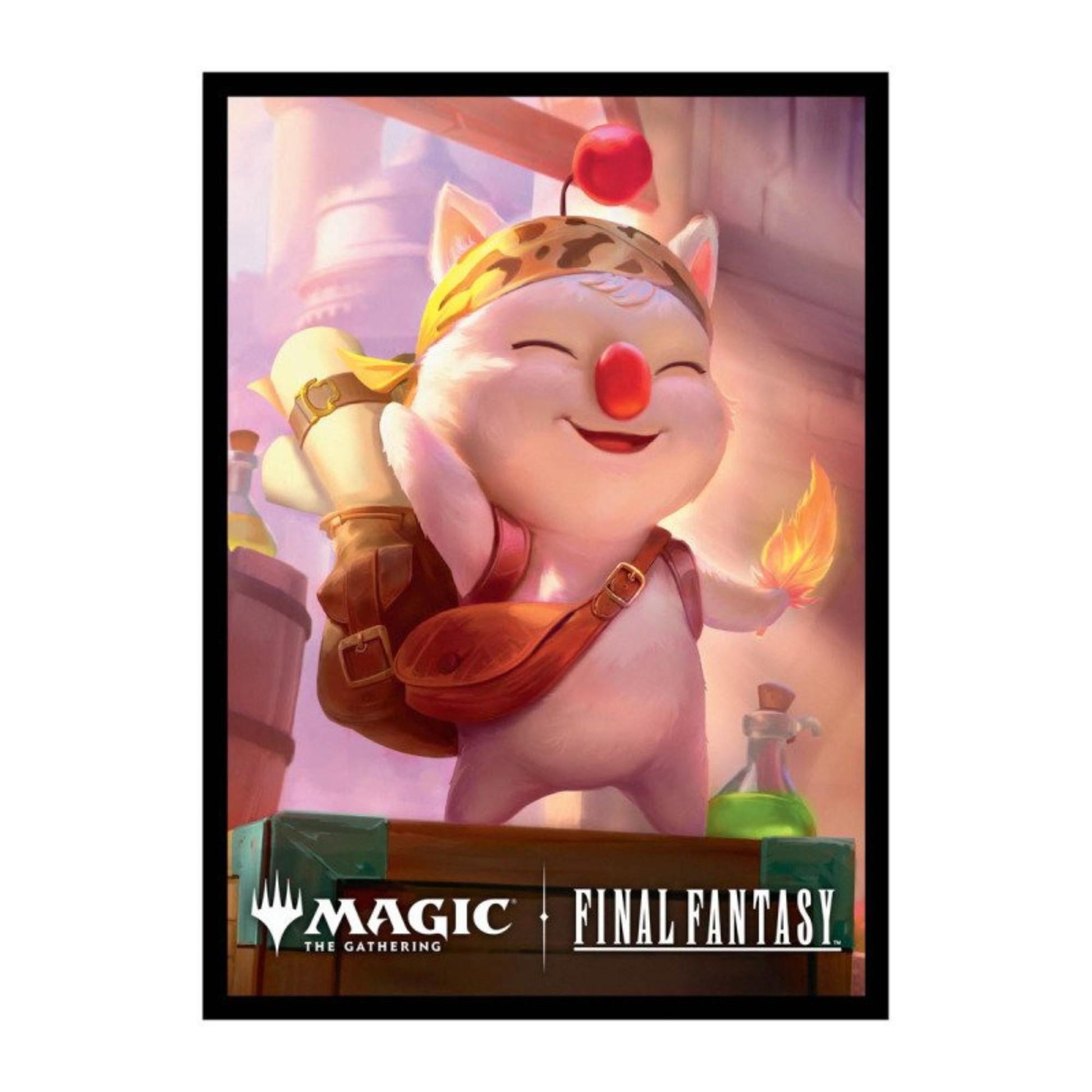 MTG Final Fantasy Sleeves Stiltzkin, Moogle Merchant | Ultra Pro Deck Protector MTG Final Fantasy Sleeves Stiltzkin, Moogle Merchant | Ultra Pro Deck Protector