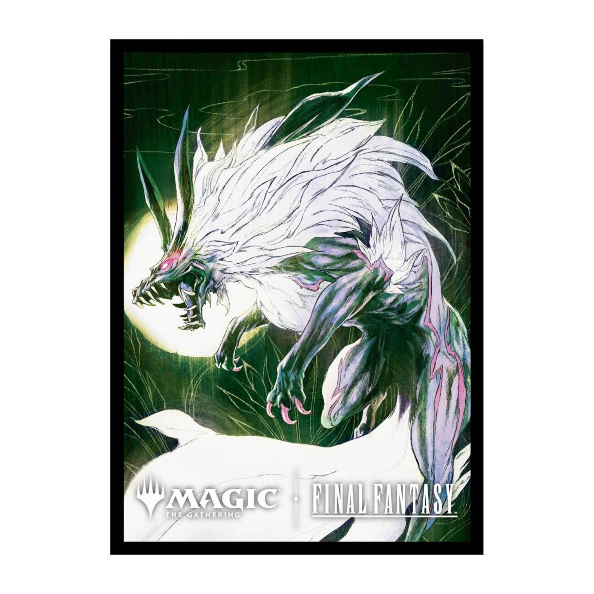 MTG Final Fantasy Sleeves Summon: Fenrir | Ultra Pro Deck Protector MTG Final Fantasy Sleeves Summon: Fenrir | Ultra Pro Deck Protector