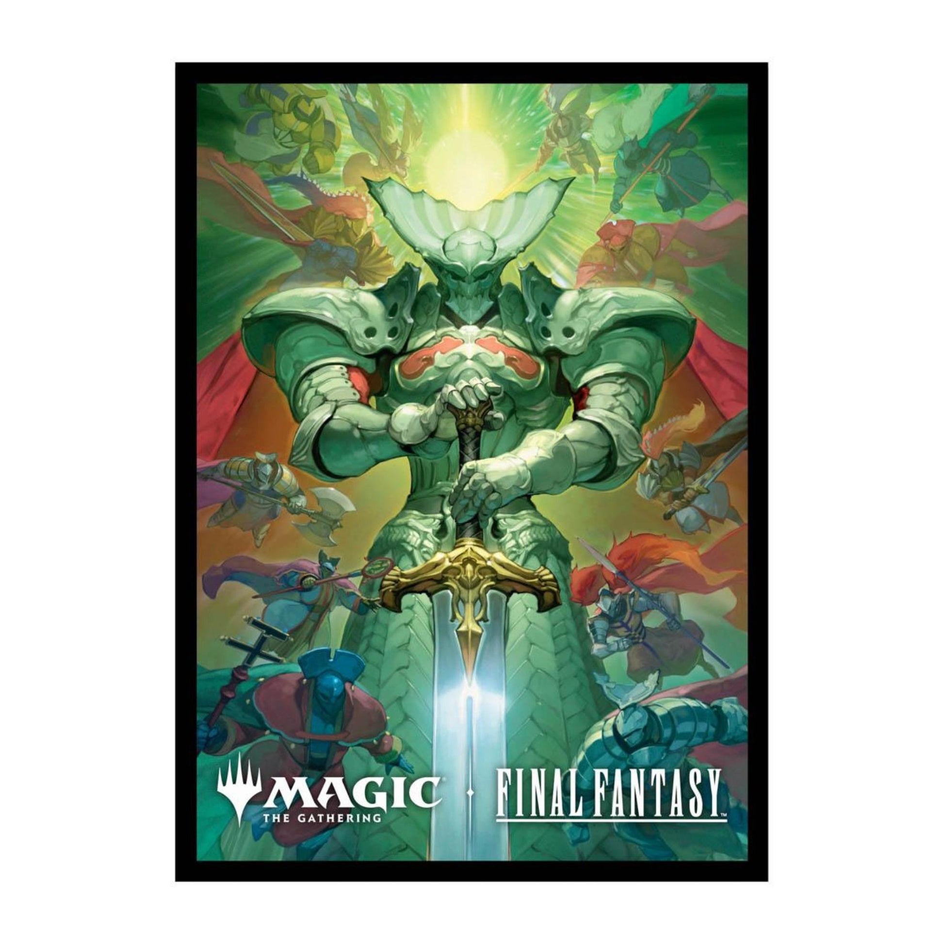 MTG Final Fantasy Sleeves Summon: Knights of Round | Ultra Pro Deck Protector MTG Final Fantasy Sleeves Summon: Knights of Round | Ultra Pro Deck Protector